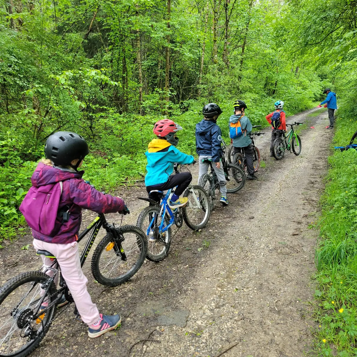 VTT 5-7 ans stage biclou au Grand-Bornand