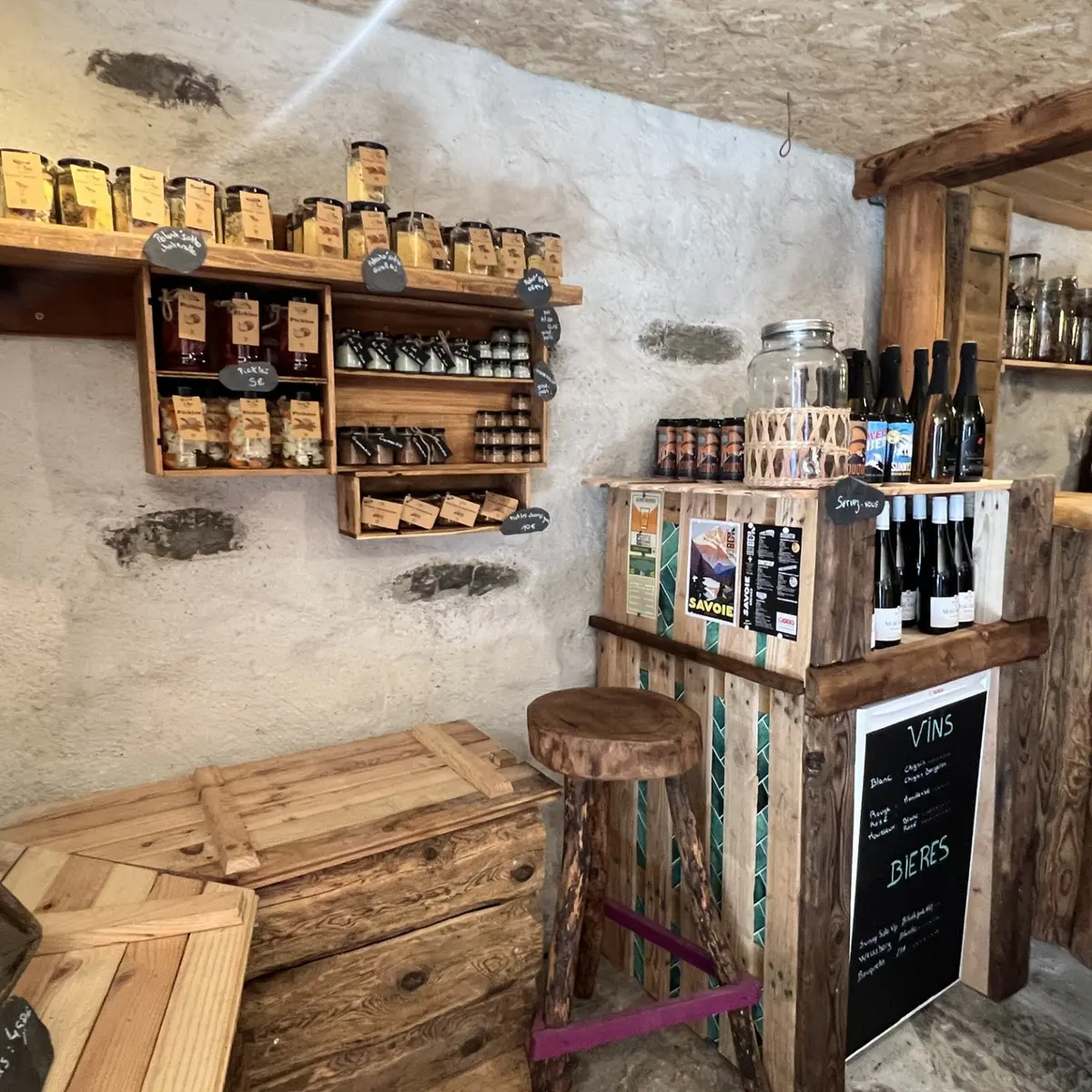 Intérieur magasin