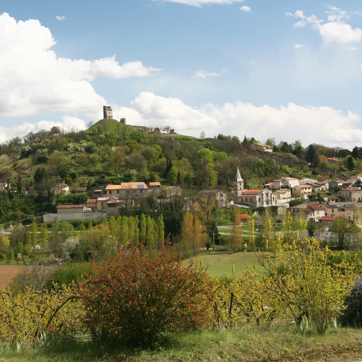 Le village de Mercurol