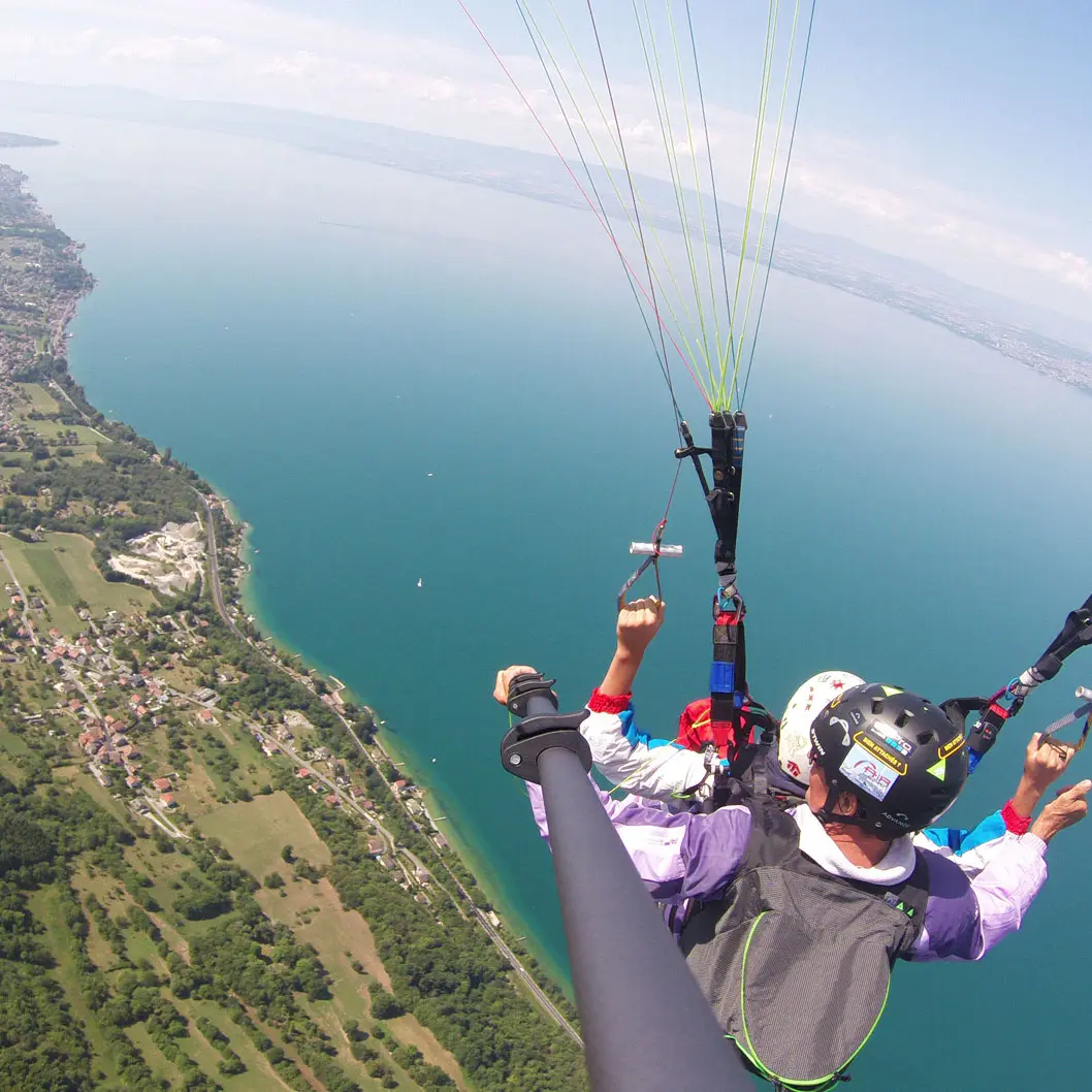 Baptême en parapente