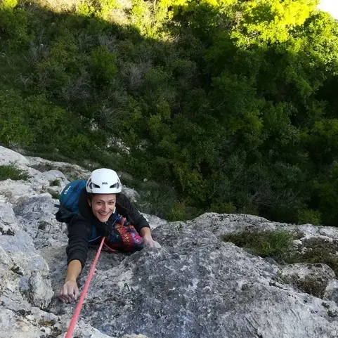 Escalade à Hauteville avec Eric Chaxel