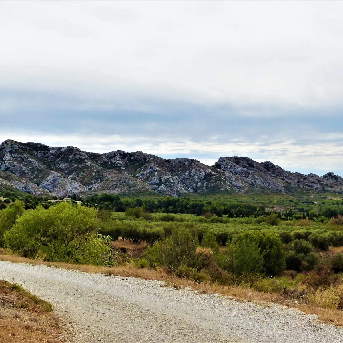 Vue sur la crête des Grands Calans