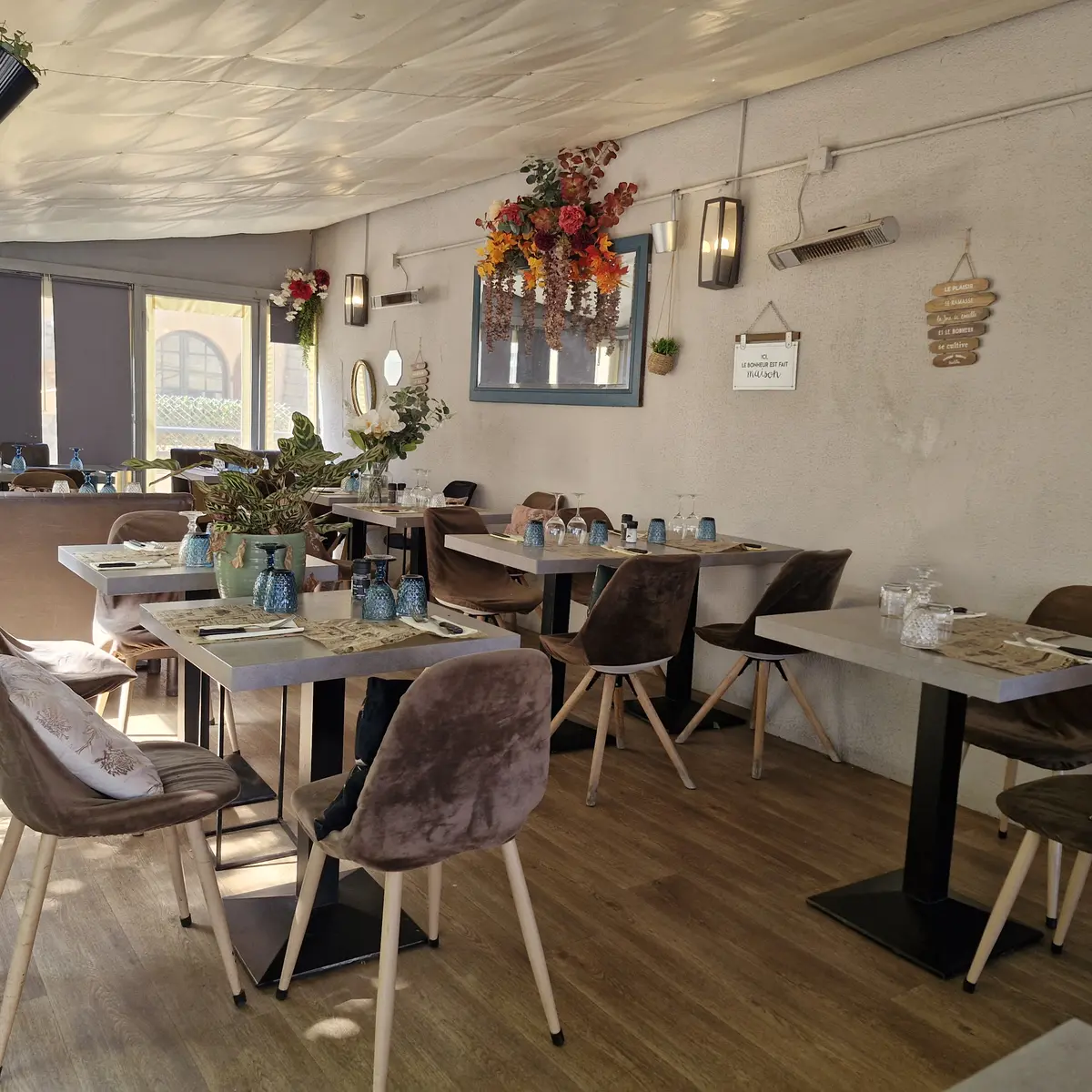 Terrasse intérieure