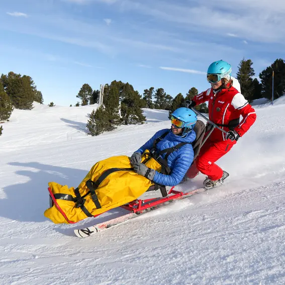 Rolstoelafdalingen op de baan
