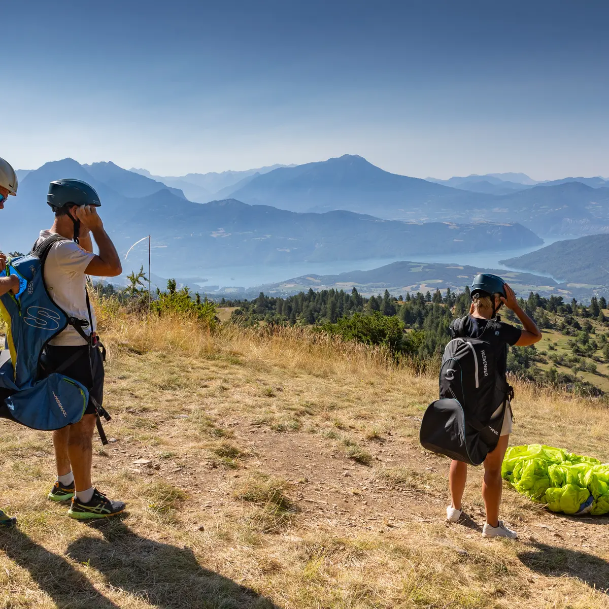 l'incroyable paysage du décollage
