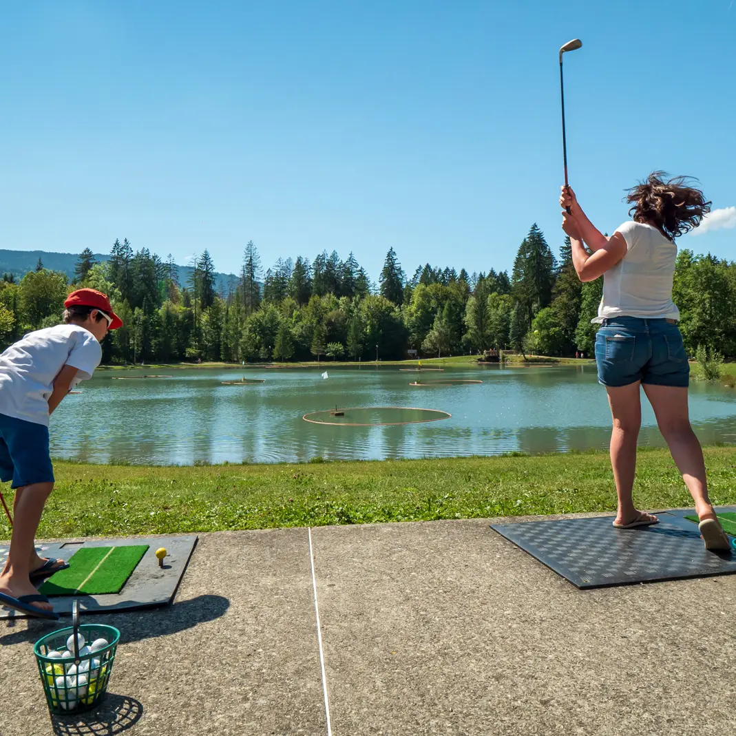 Golf sur eau