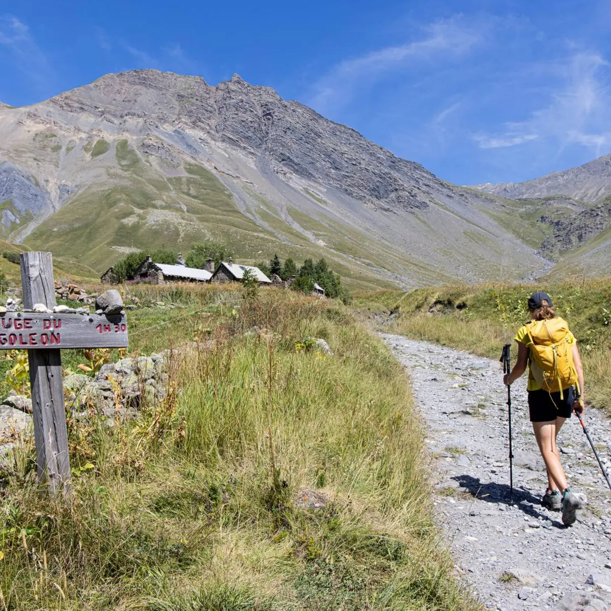 Montée au lac du Goléon