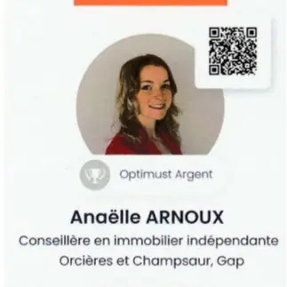 Optimhome immobilier Anaëlle ARNOUX Conseillère indépendante en immobilier_Orcières