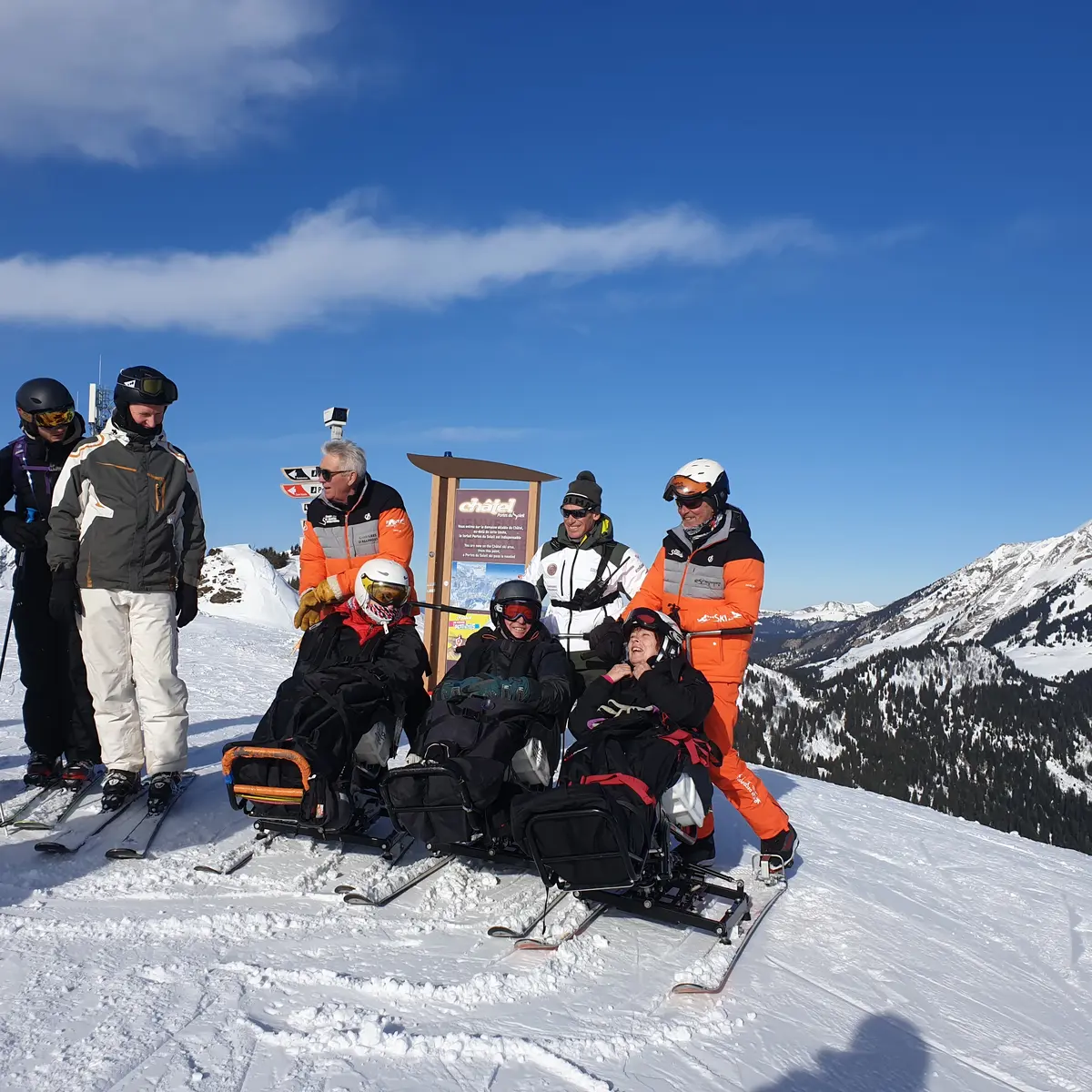 Taxi Ski Tour Domaine skiable Châtel