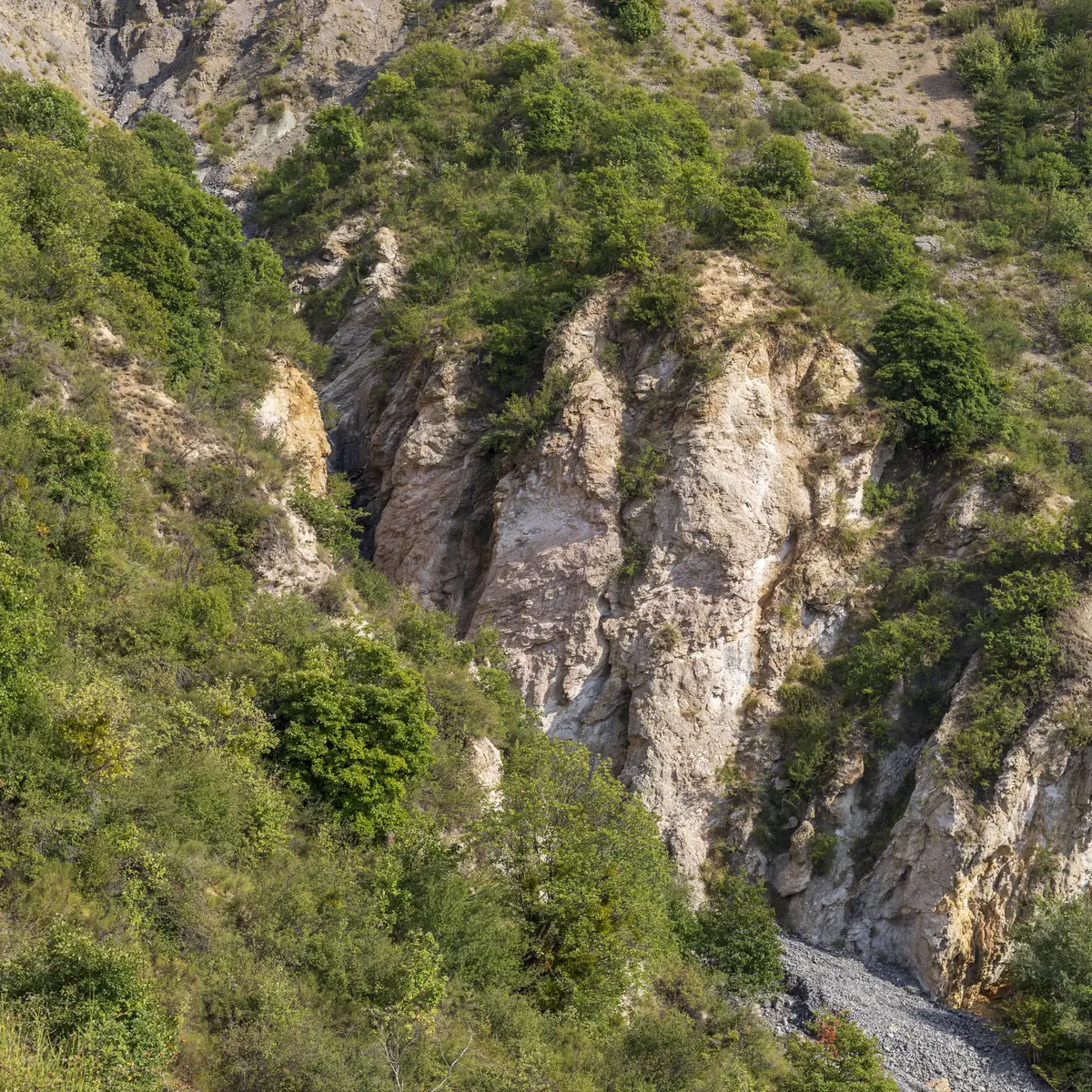 carrière de gypse de Thoard