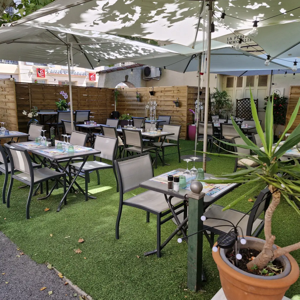 Terrasse extérieure