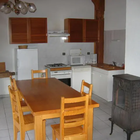 Vue intérieur de la salle à manger