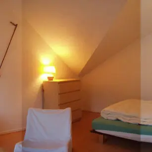 Couchage en mezzanine