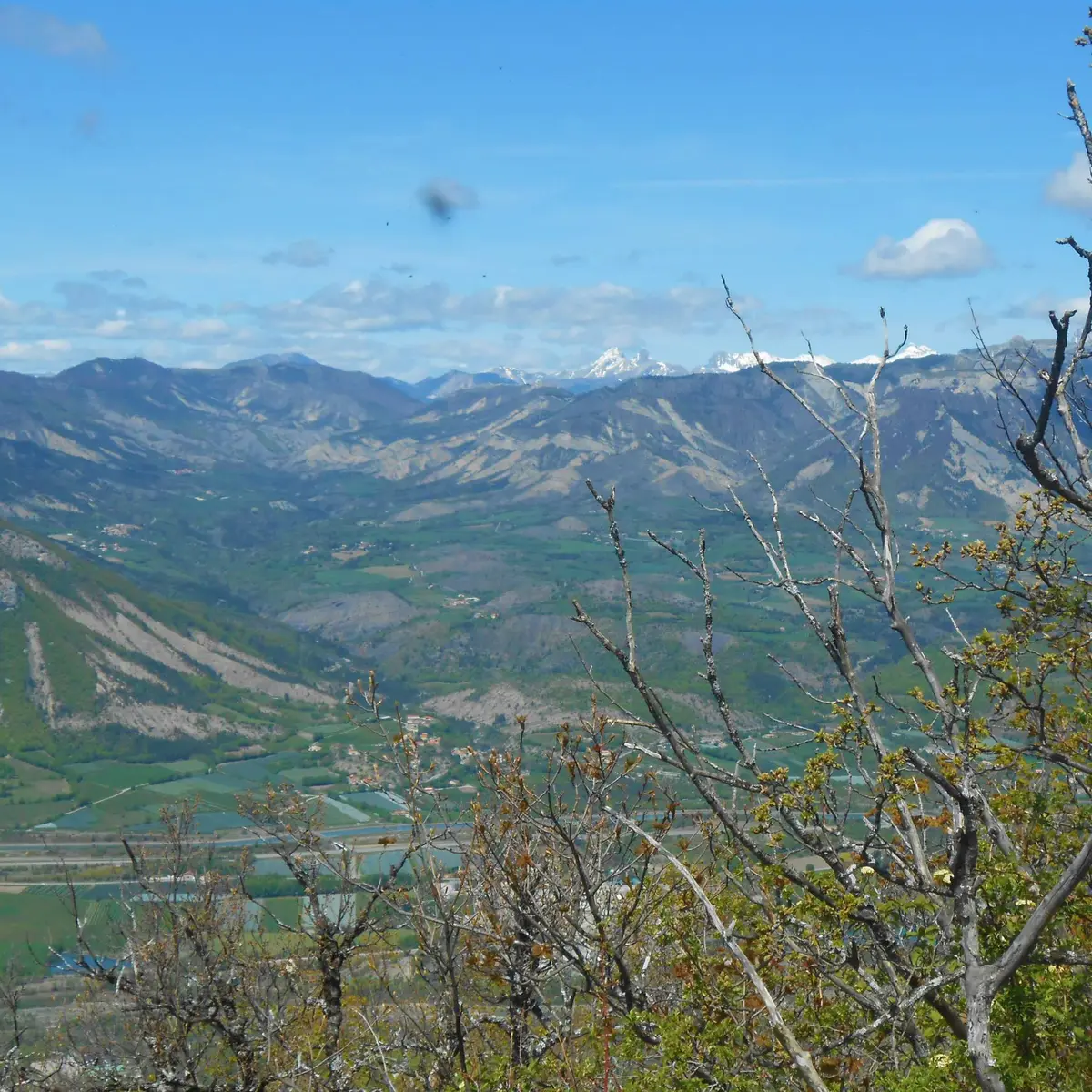 Point de vue sur la plaine