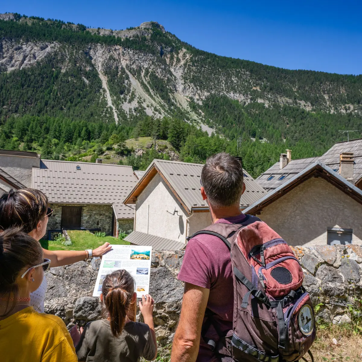 Famille à Plampinet