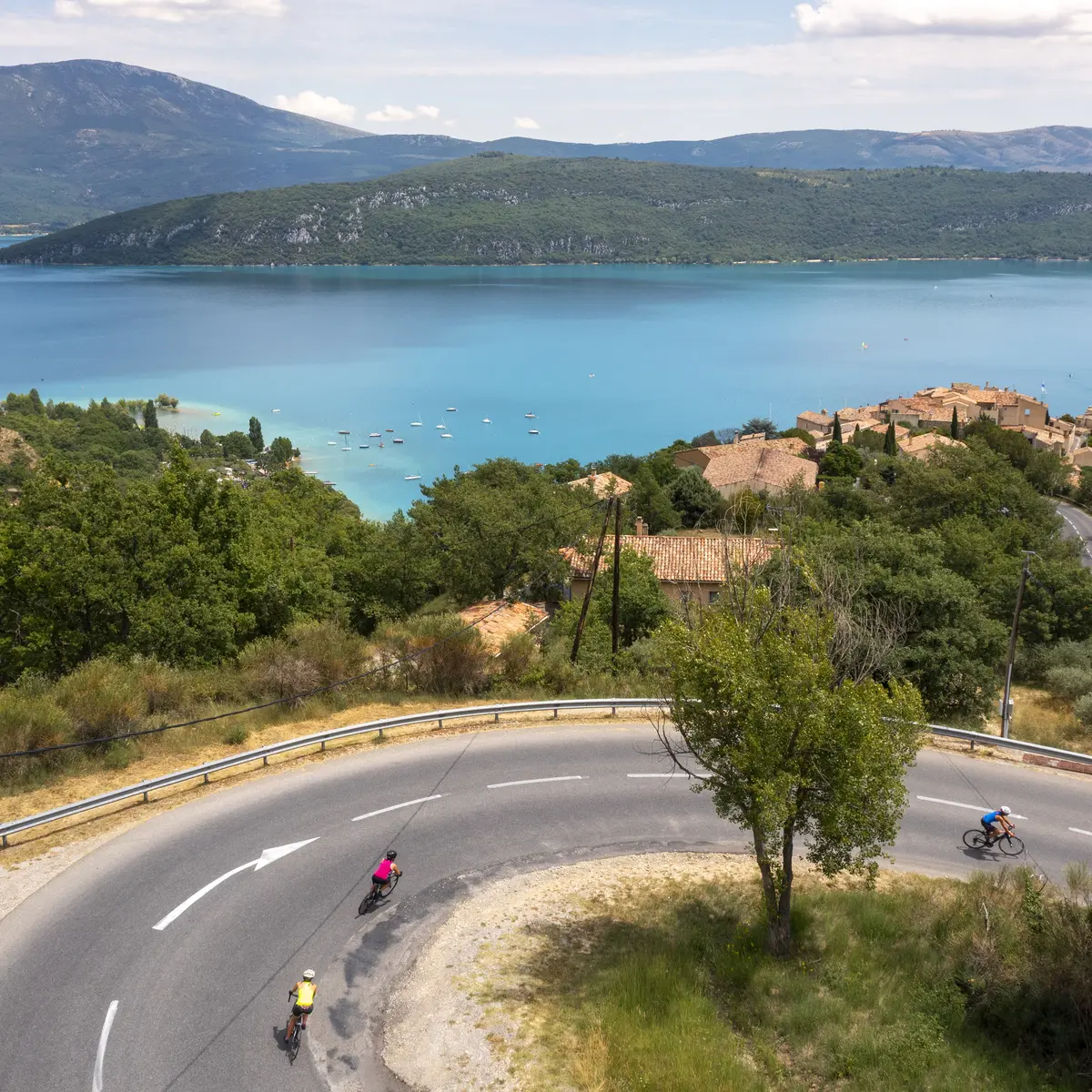Cyclo n°16 - Le Tour du lac de Sainte-Croix_Moustiers-Sainte-Marie