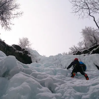 Cascade de glace