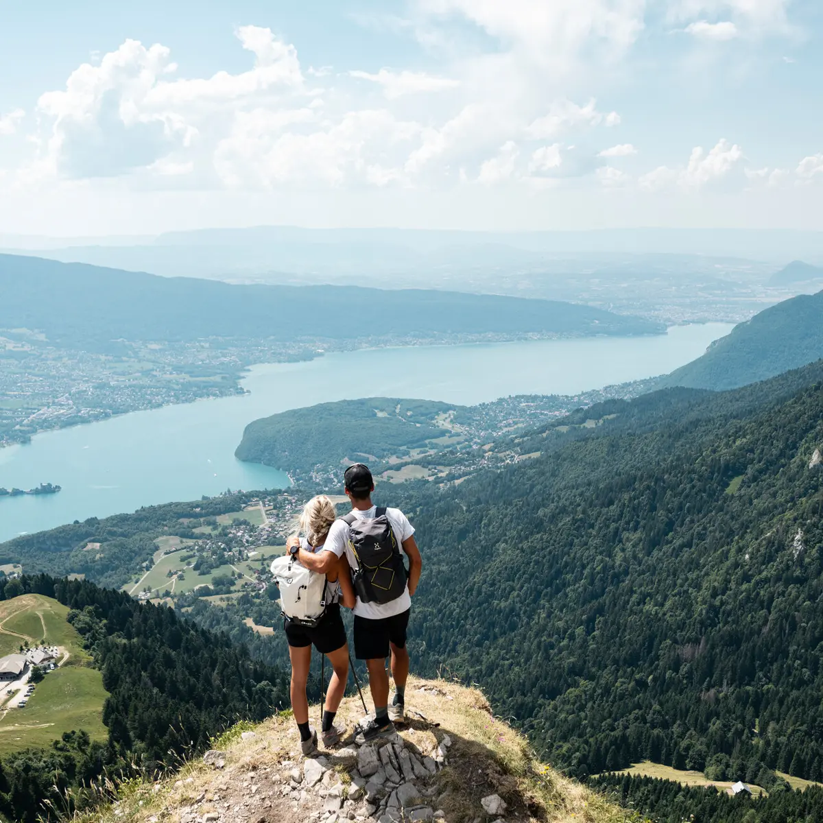 La Tournette depuis le Col de l'Aulp
