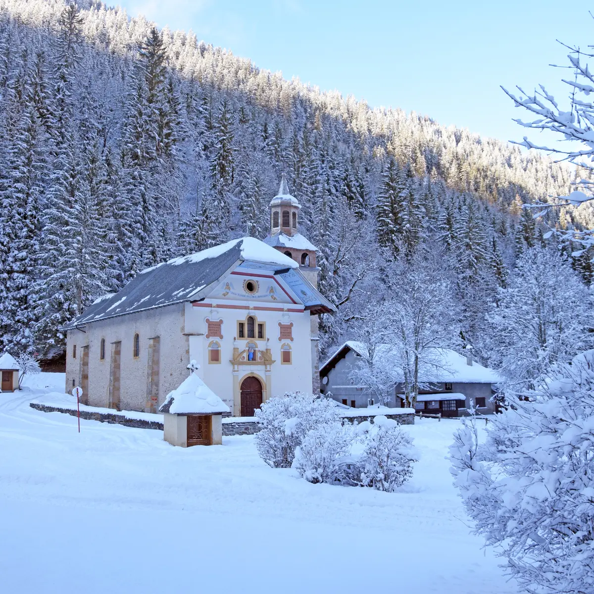 Notre-Dame de la Gorge en hiver