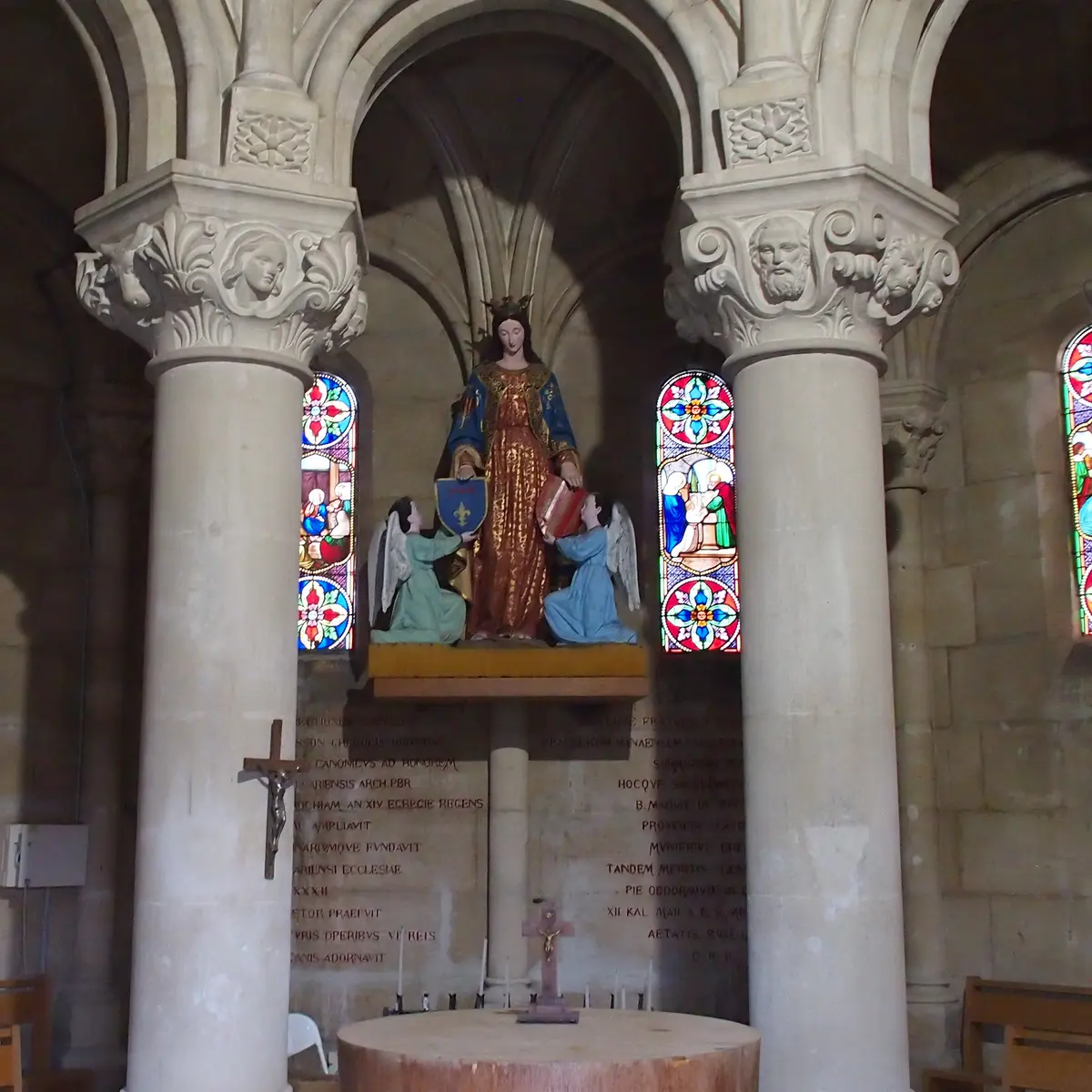 intérieur de la chapelle