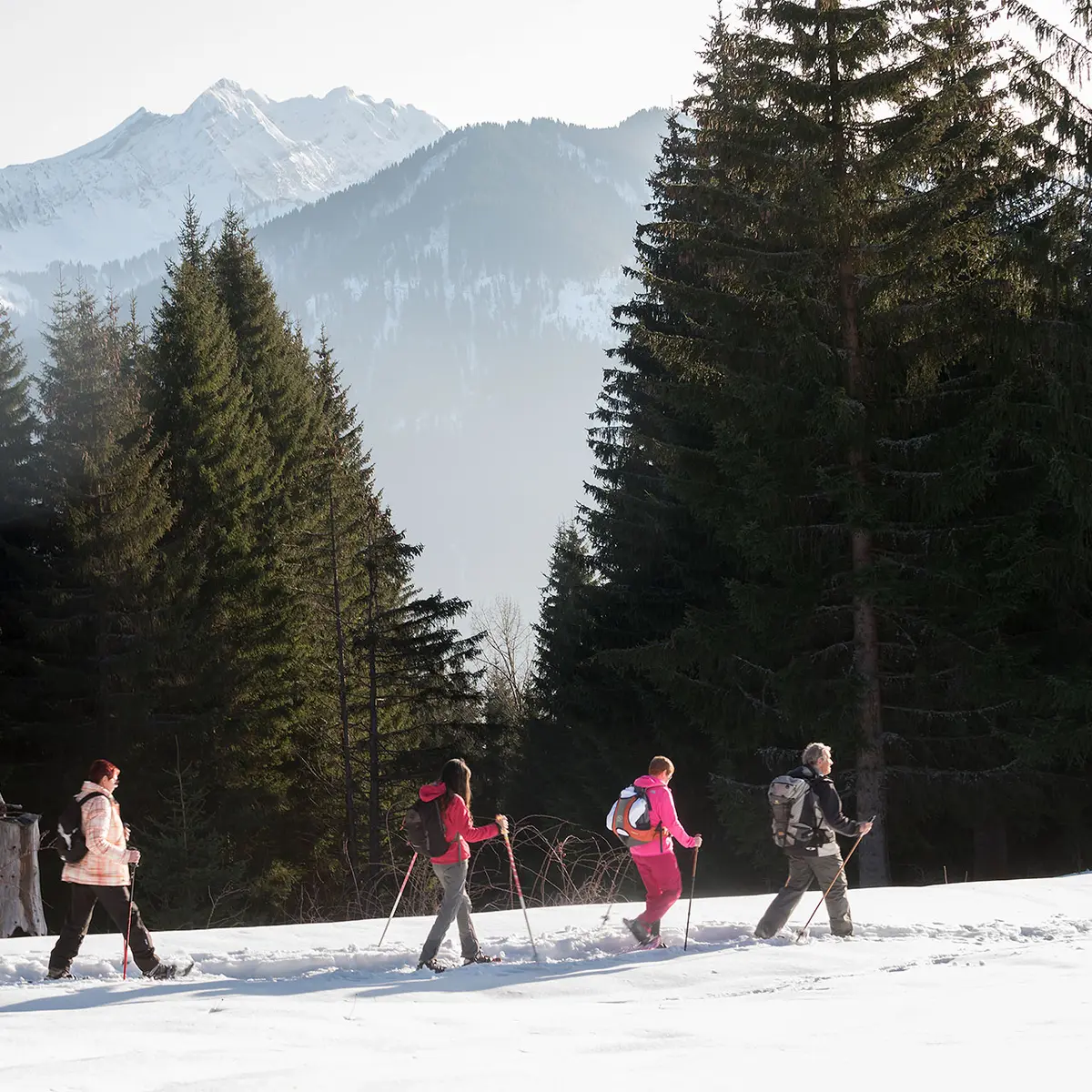 Breathtaking views of the surrounding peaks