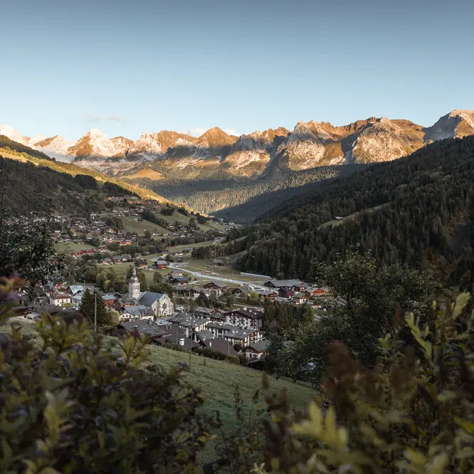 Le village du Grand-Bornand