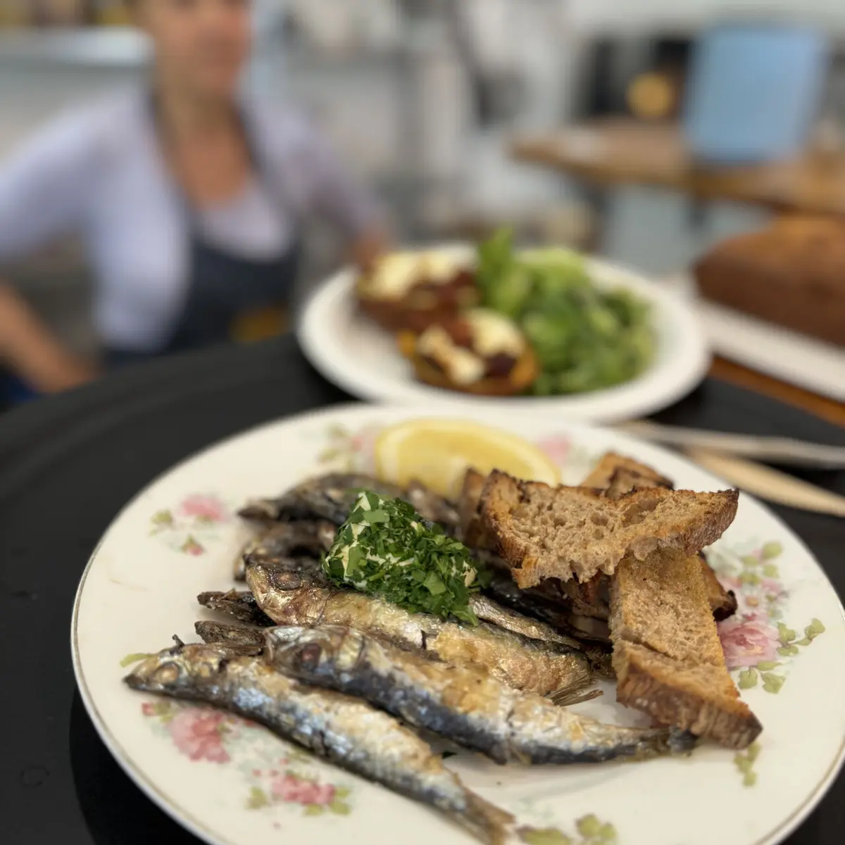 plat de sardines grillées