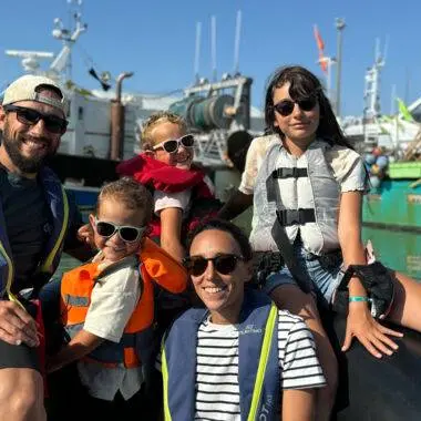 Bootsfahrt auf dem Meer