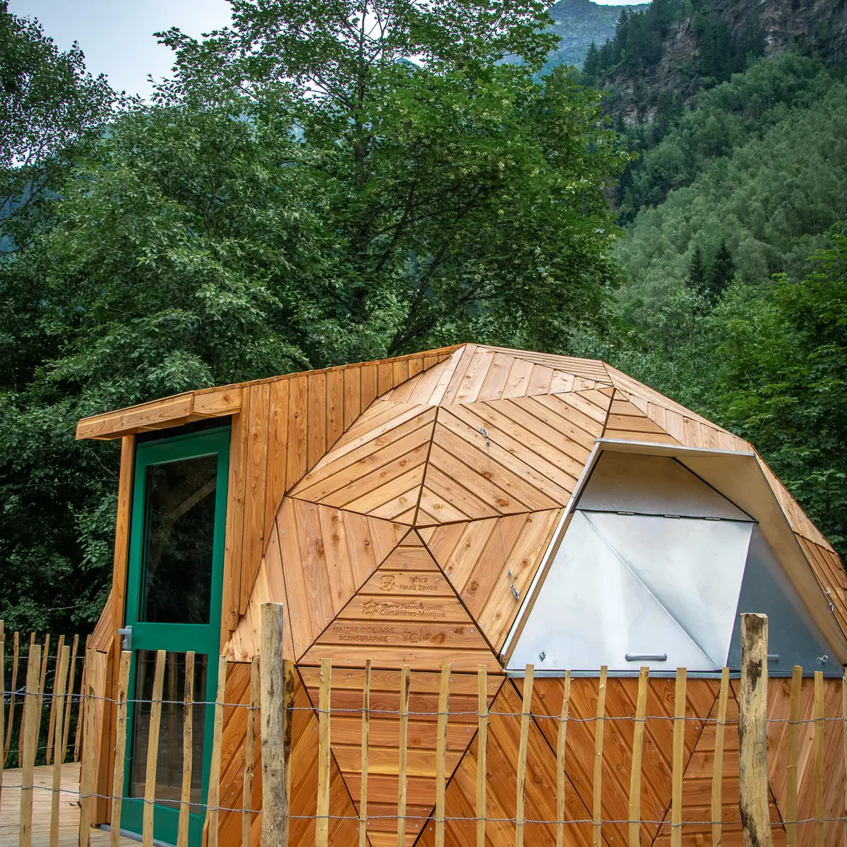Dômes Nature à Notre Dame de la Gorge aux Contamines Montjoie