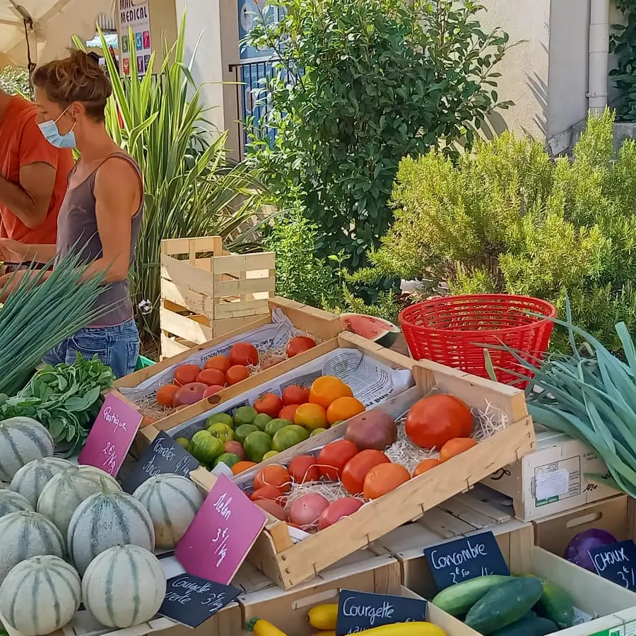 Stand marché Bouverie 2021