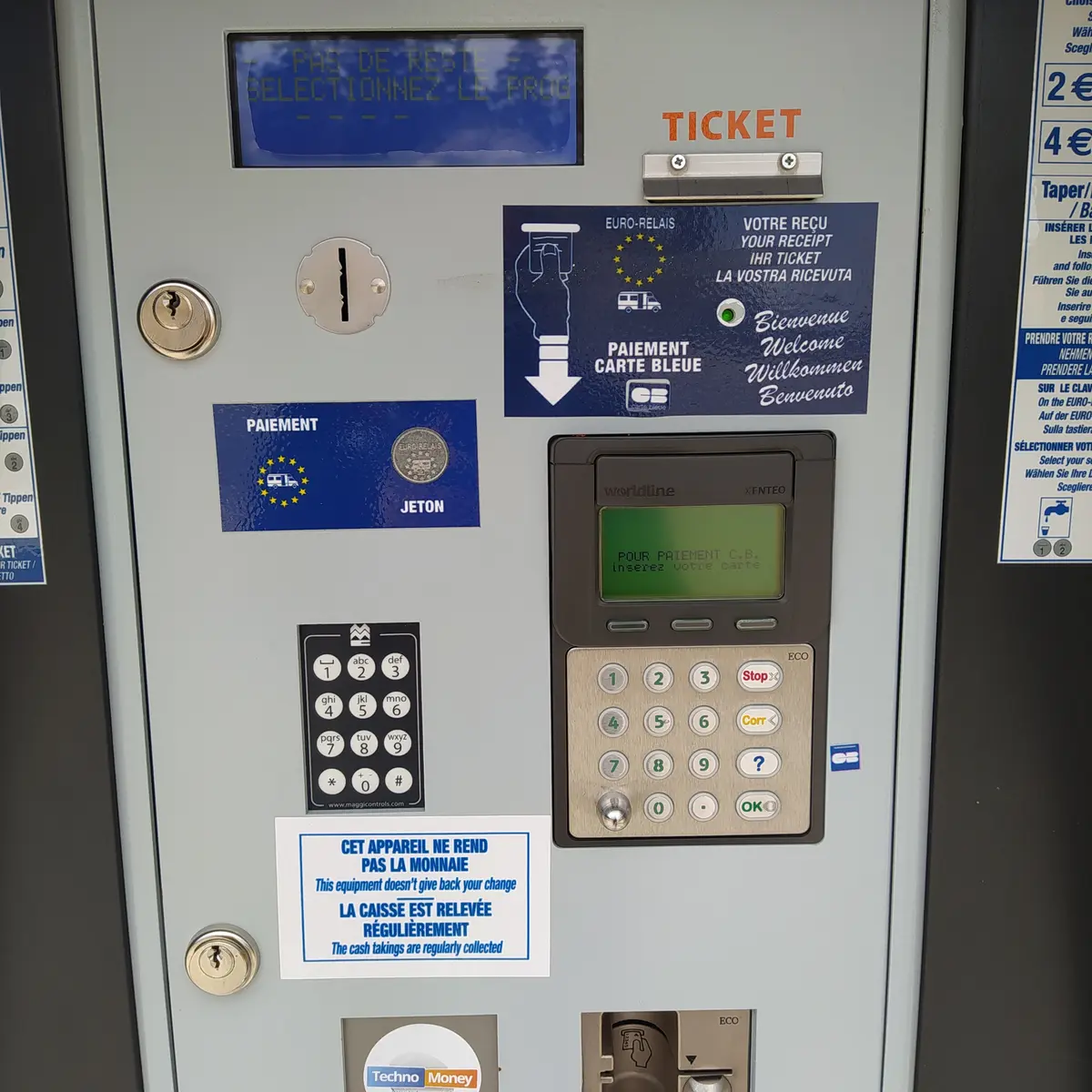 Borne de services