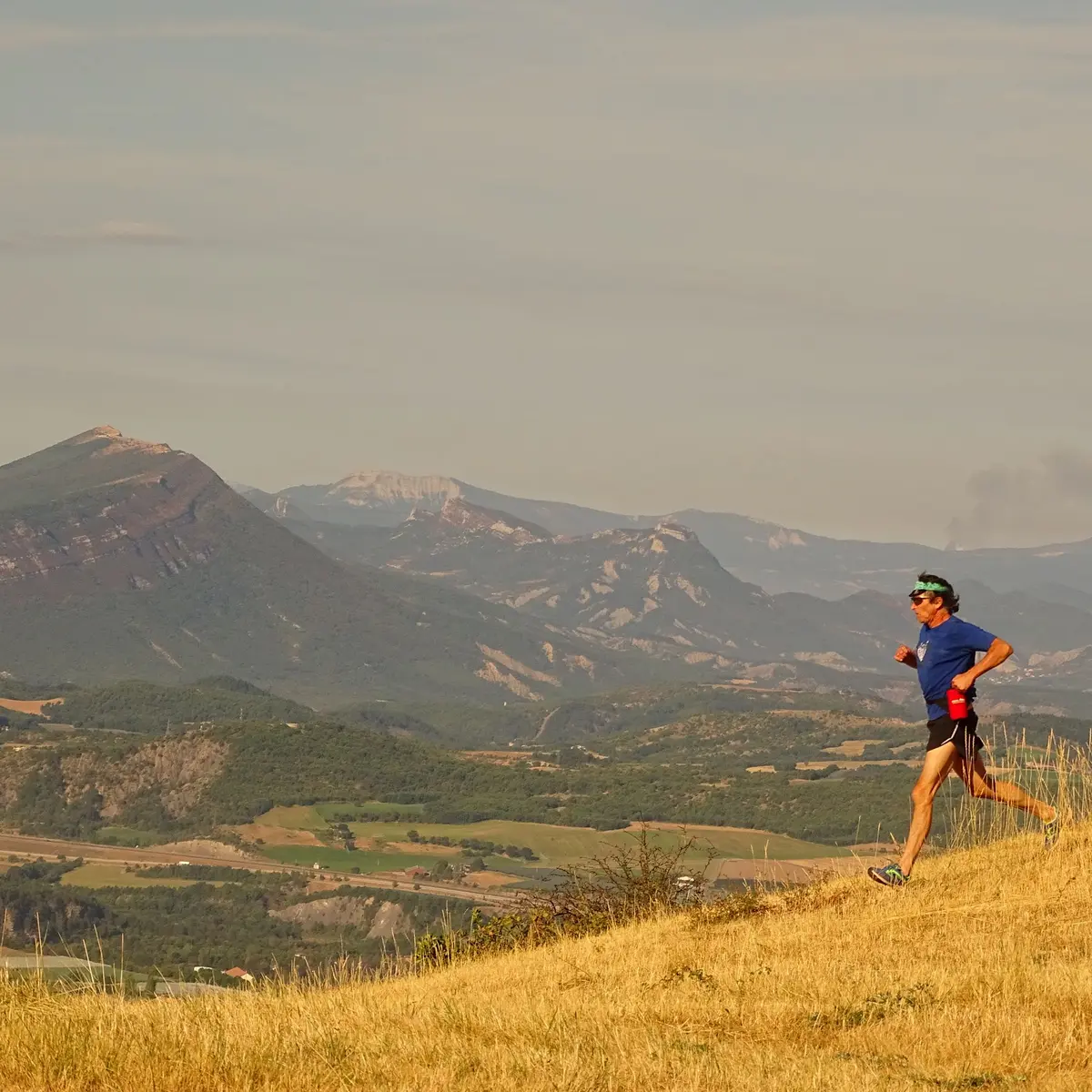 Running panoramique en crête