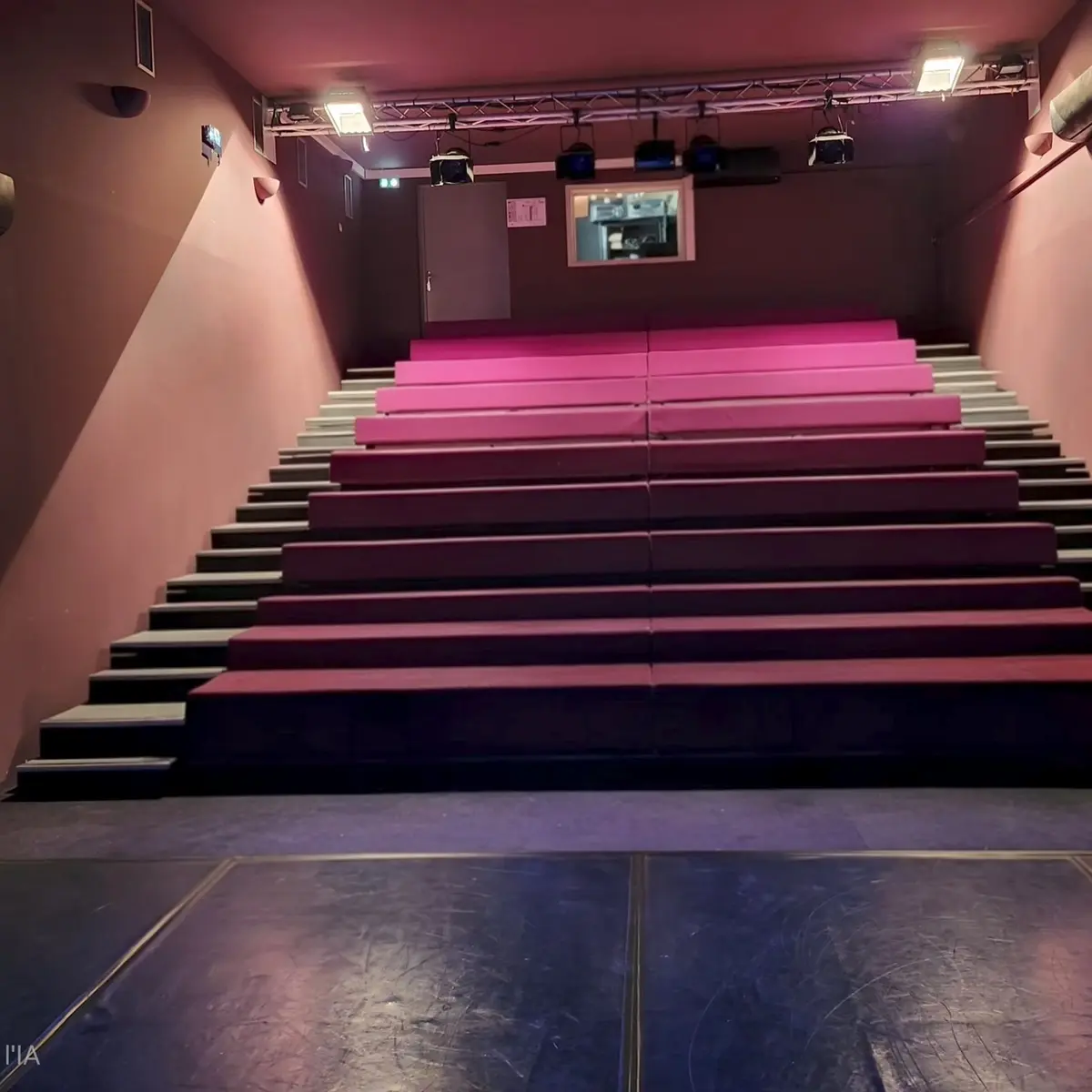Vue du théâtre depuis la scène