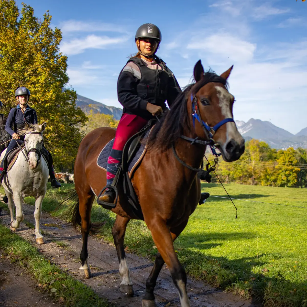 Randonnée gourmande à cheval_Chevaline