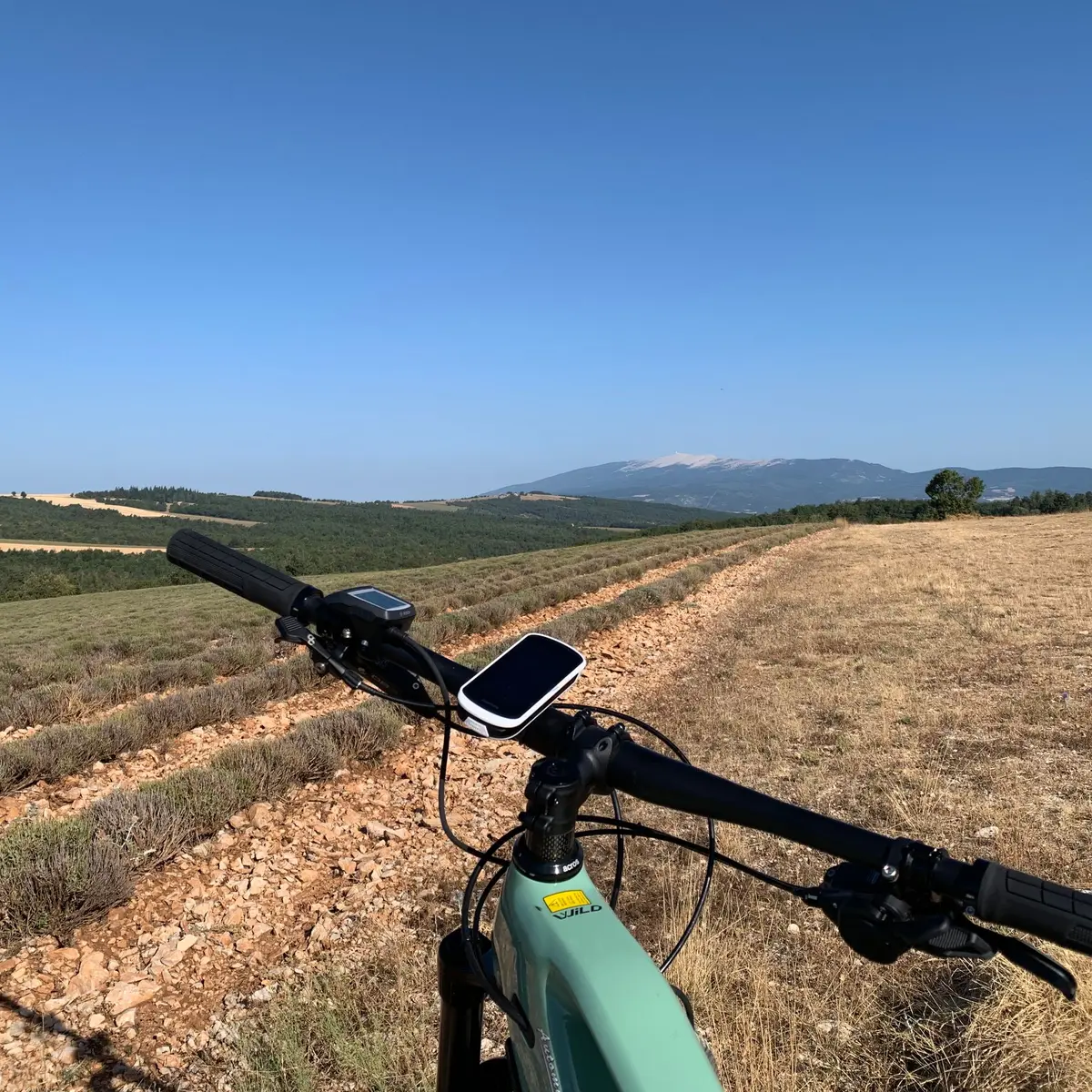 Vue sur le Géant de Provence
