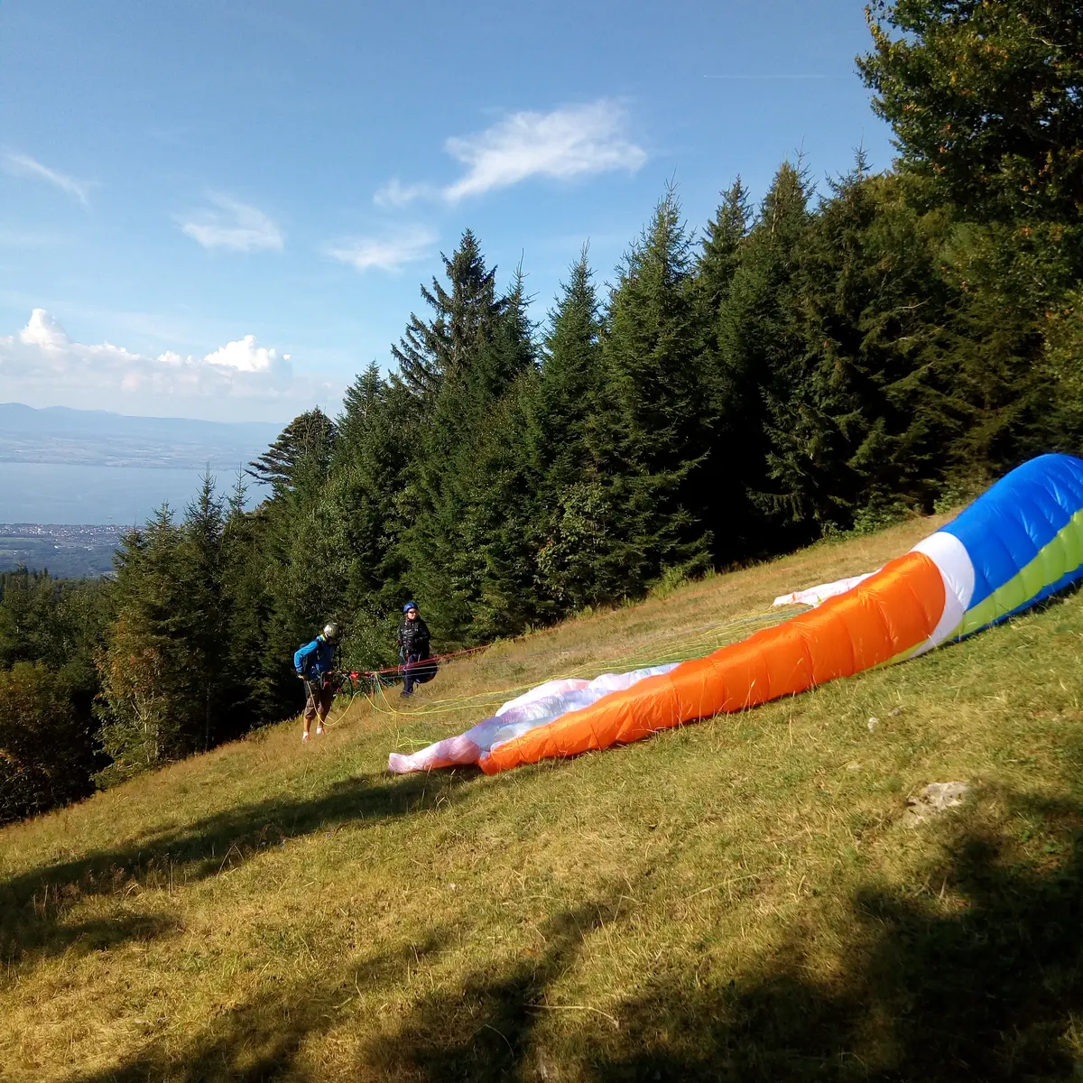 Aire de décollage Très le Mont