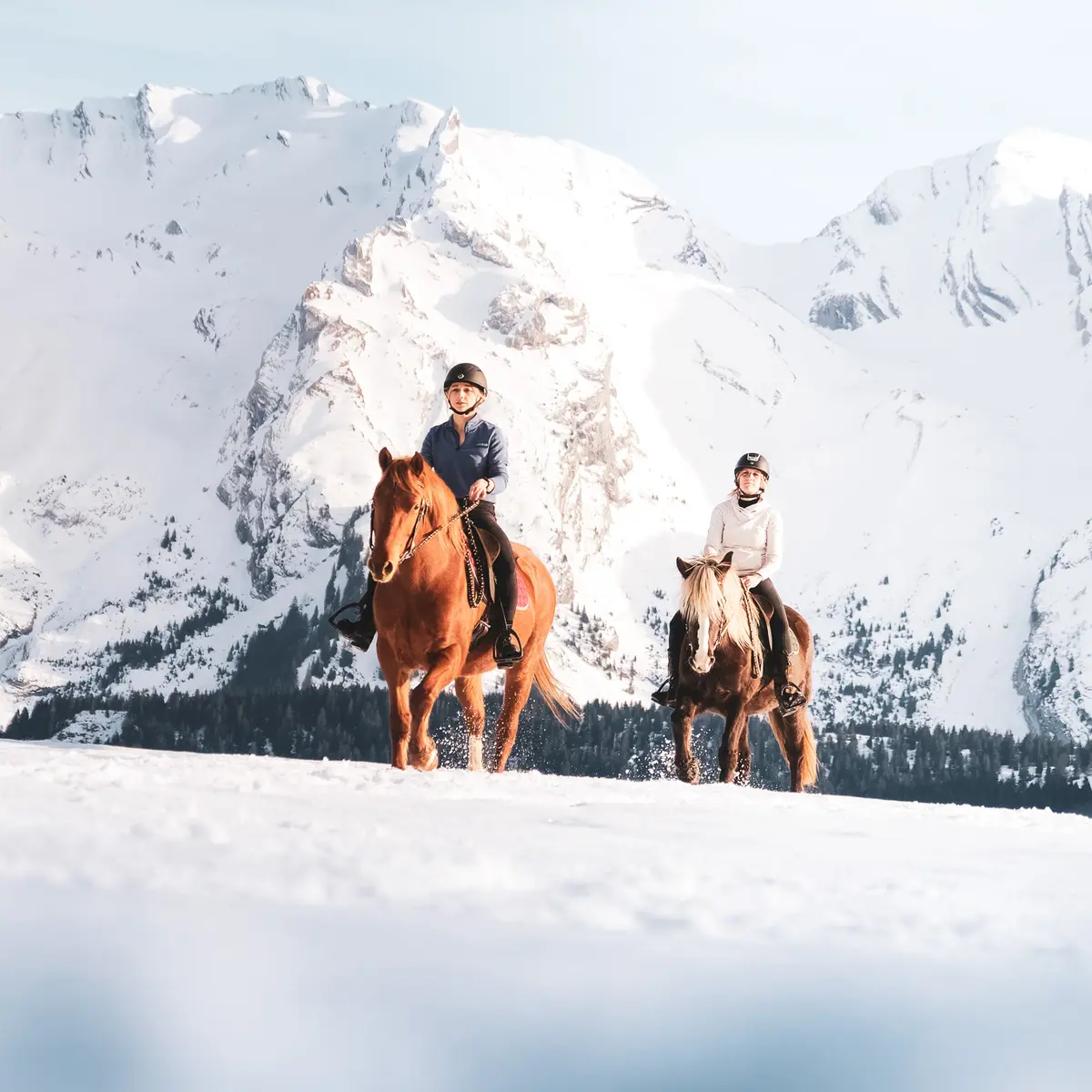 Balade à poney au Grand-Bornand