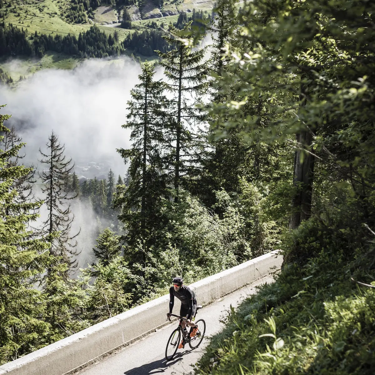 Ascension du Col de Joux Verte