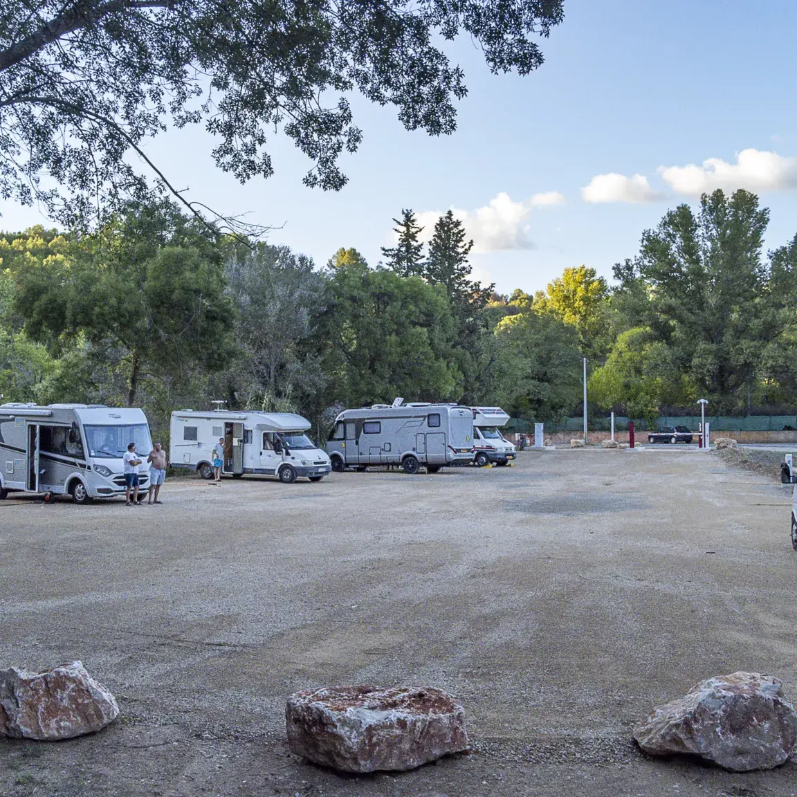 Aire d'accueil de camping car