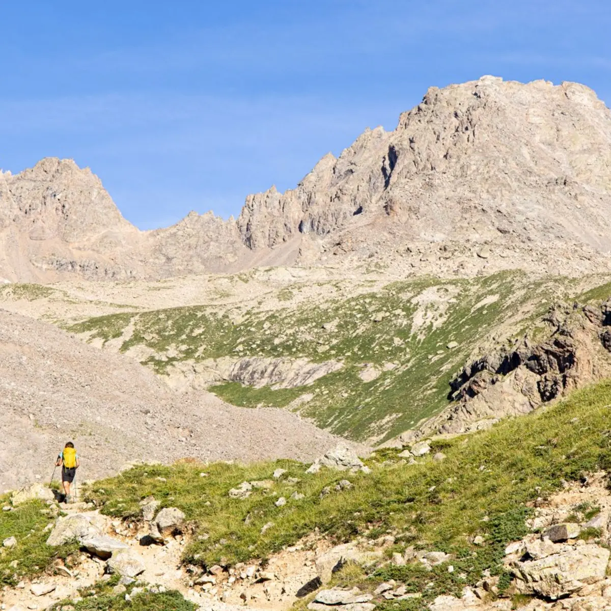 Montée au lac de Combeynot
