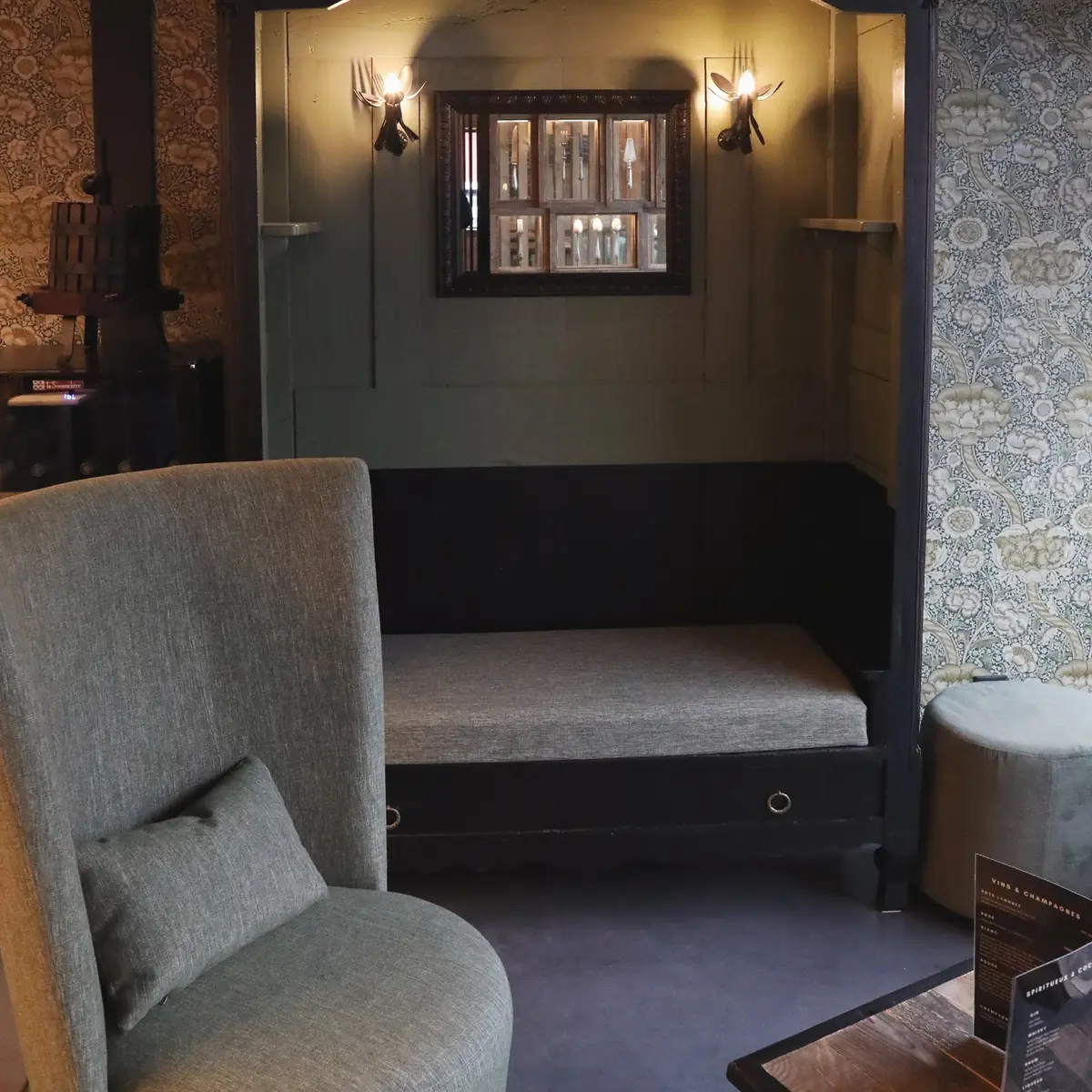 Décor d'un restaurant