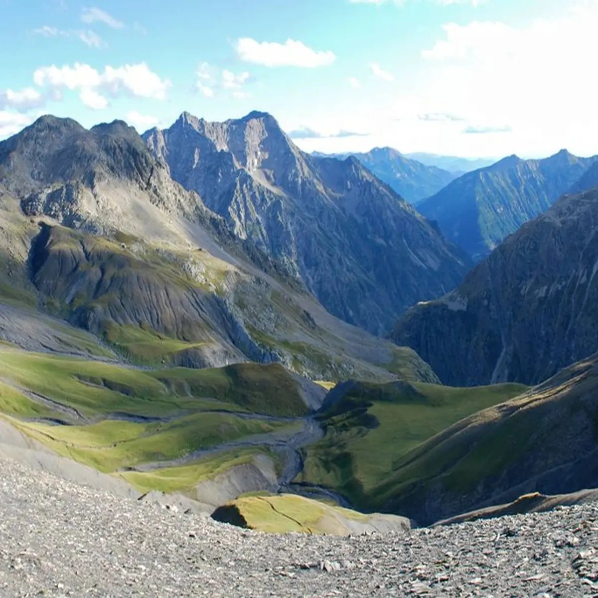 Panorama au col de Vallonpierre