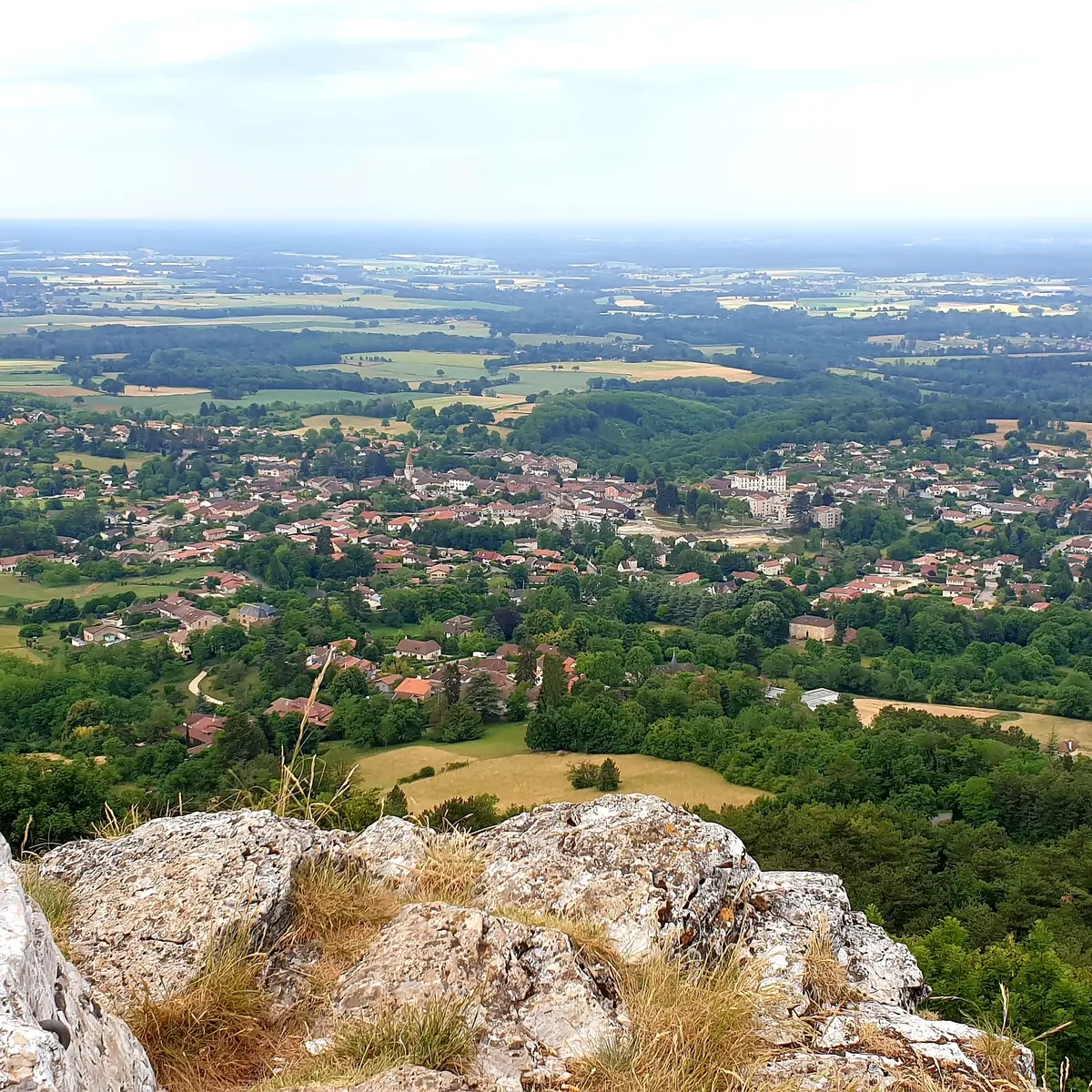 Vue depuis les roches Cuiron