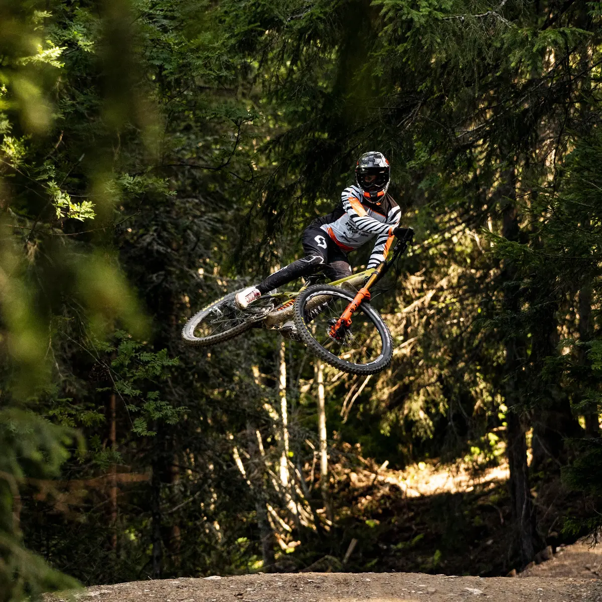 Piste VTT la Zougouloukata du Bike Park de Châtel