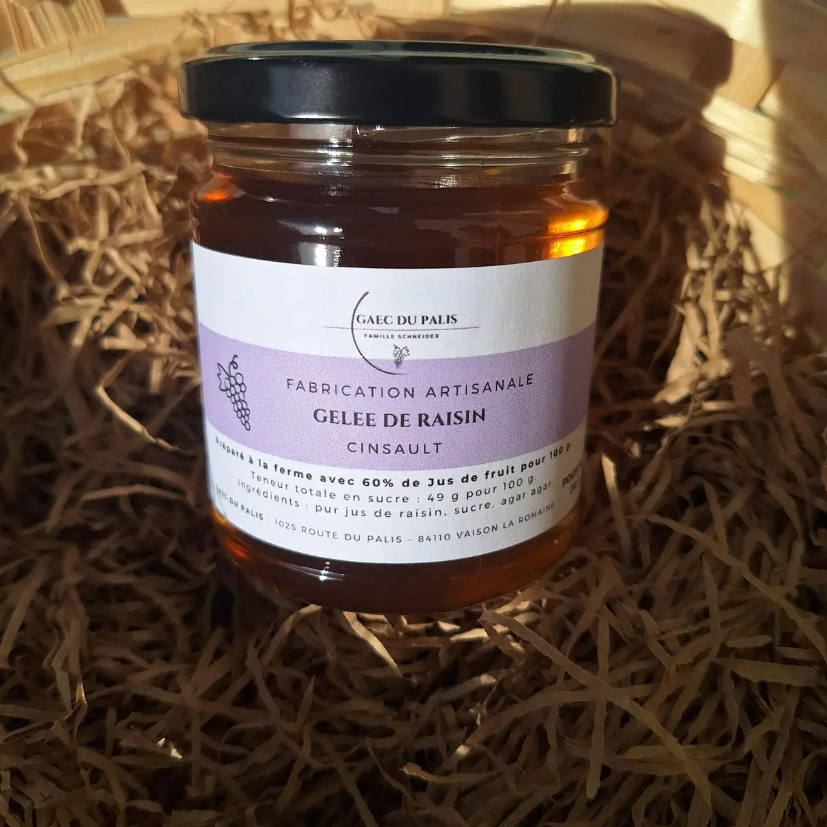 Gelée de raisn cinsault