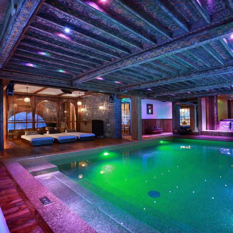 Piscine - Chalet Val d'Isère - M Group