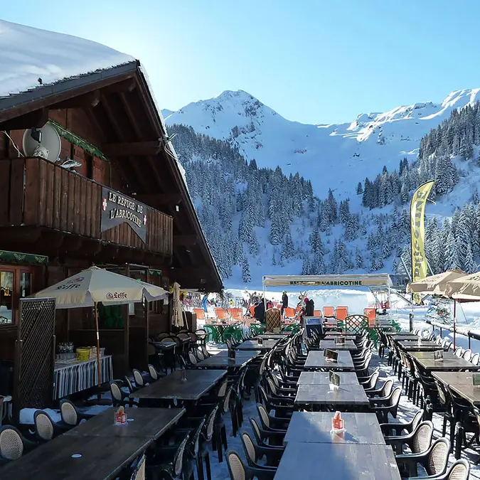 Refuge de l'Abricotine en hiver