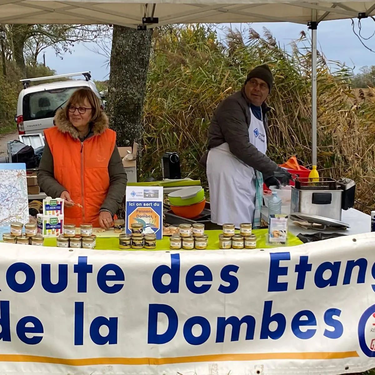 Découverte des pêches d’étang avec dégustation et vente de gojonnettes, quenelles et de rillettes de carpe