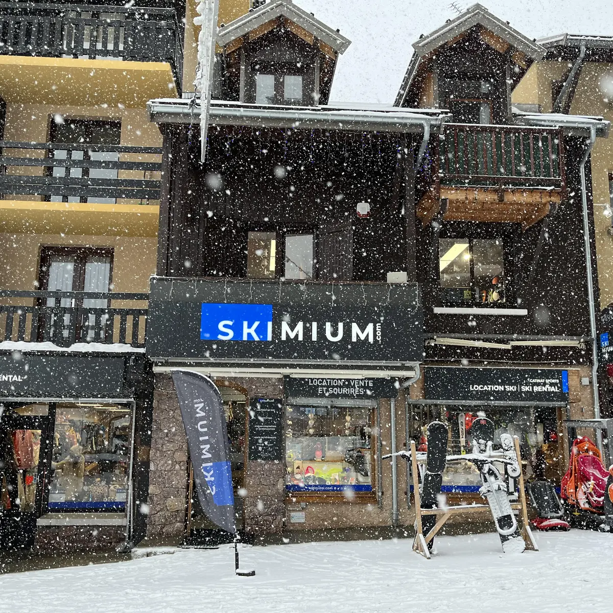 vue extérieur hiver