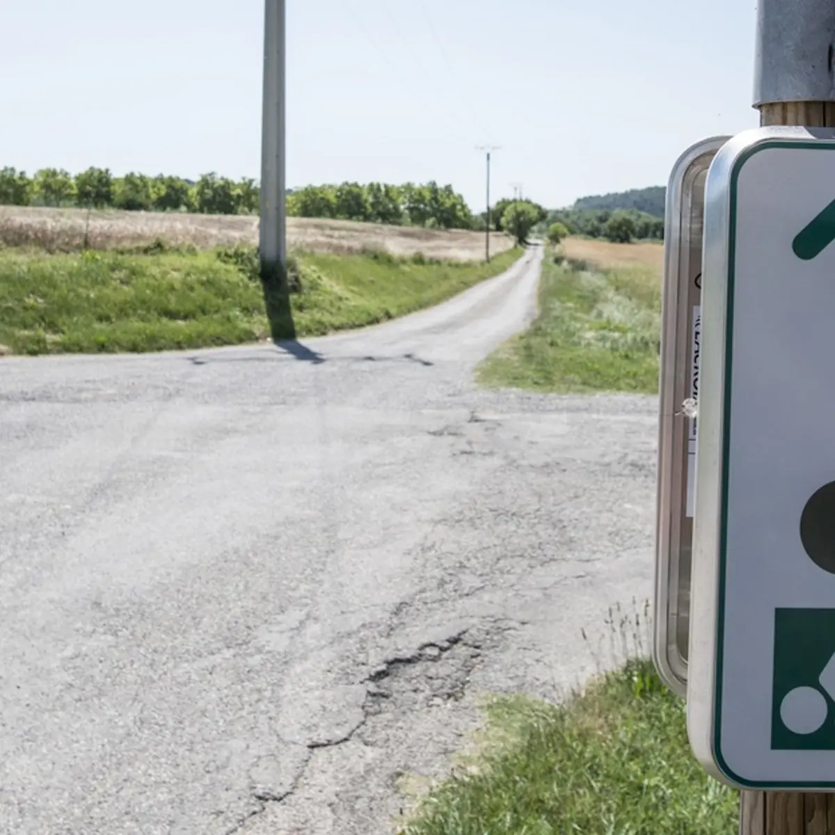 A suivre : panneau ''Pays d'Aigues à vélo'' !